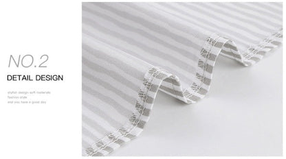 Striped Halter Maxi Dress Greta 
