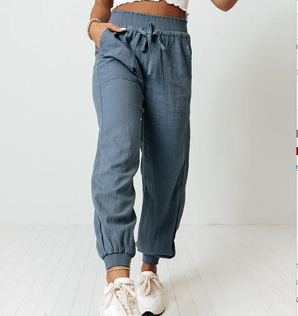 Relaxed Fit Greta  Lantern Pants