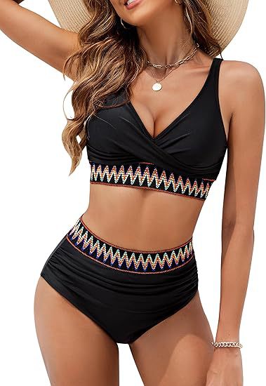 Chic High-Waist Bikini by Greta 