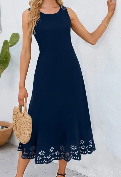 Turtle Print Sleeveless Dress by Greta 