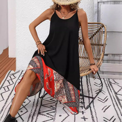 Chic Printed Sling Dress by Greta 