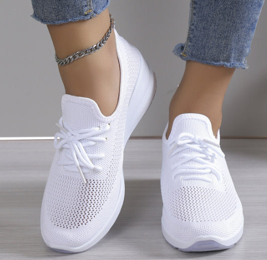 Breathable Mesh Platform Wedges by Greta 