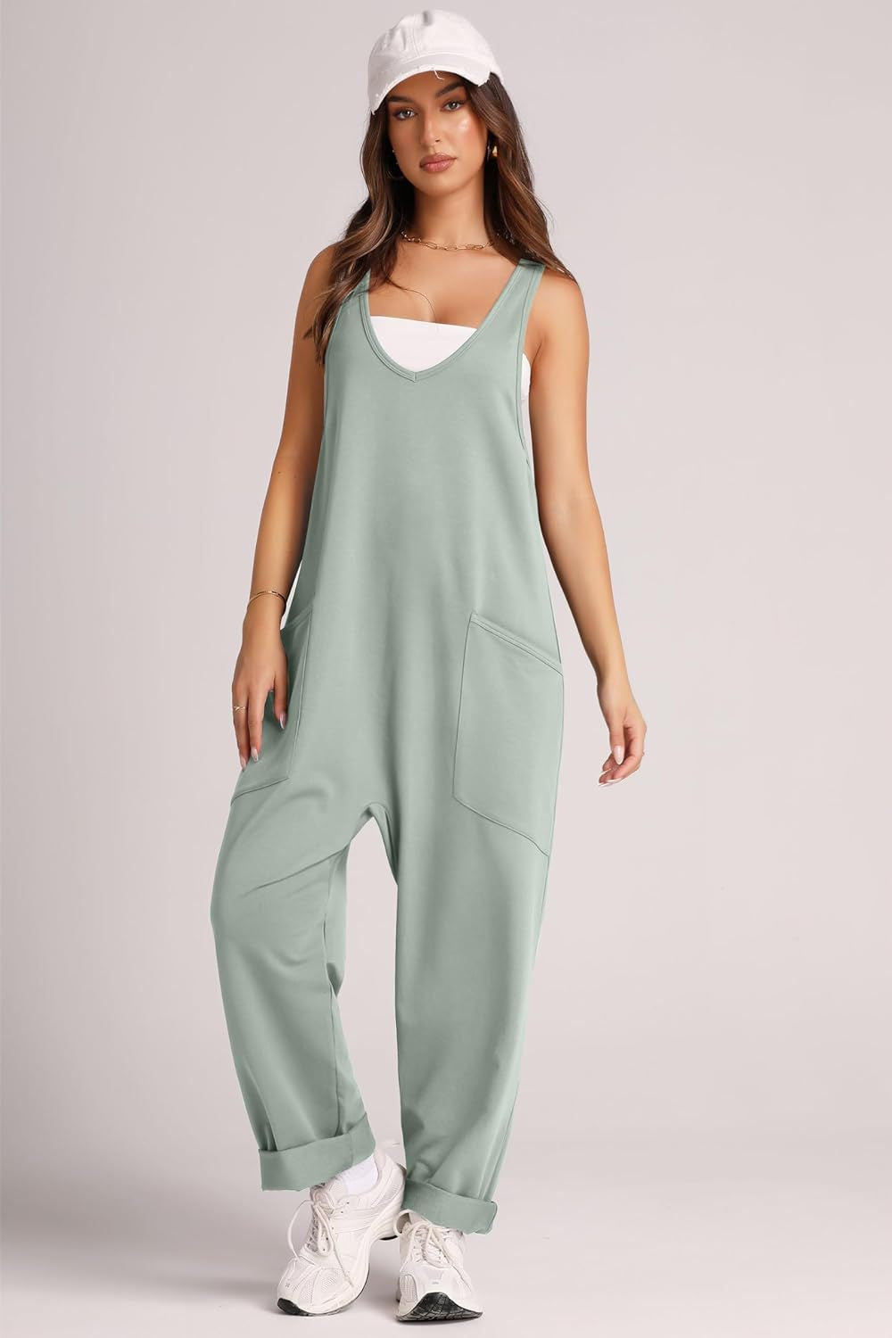 Pinterest-Inspired Greta  Pocket Jumpsuit
