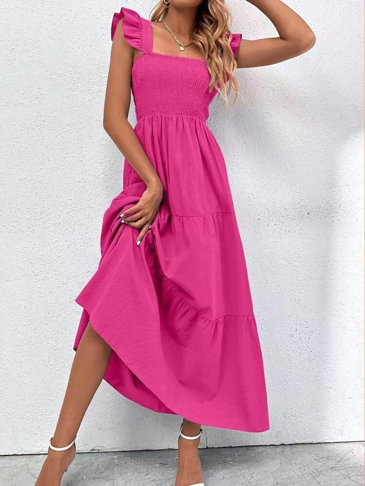 Chic Ruffle Maxi Dress by Greta 