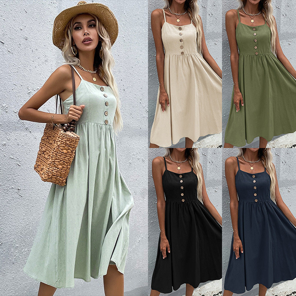 Chic Midi Sundress Greta  Summer Collection