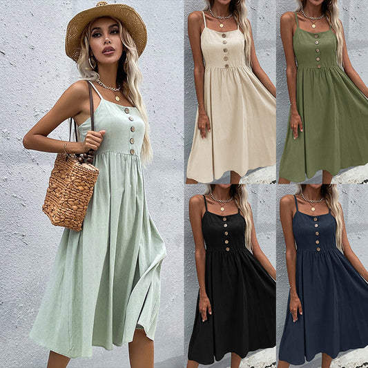 Chic Midi Sundress Greta  Summer Collection