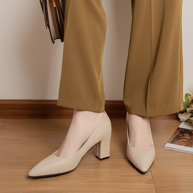 Chic Pointed High Heels by Greta 