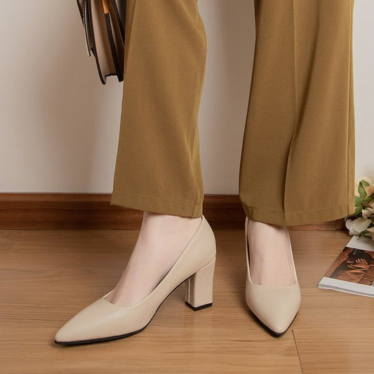 Chic Pointed High Heels by Greta 