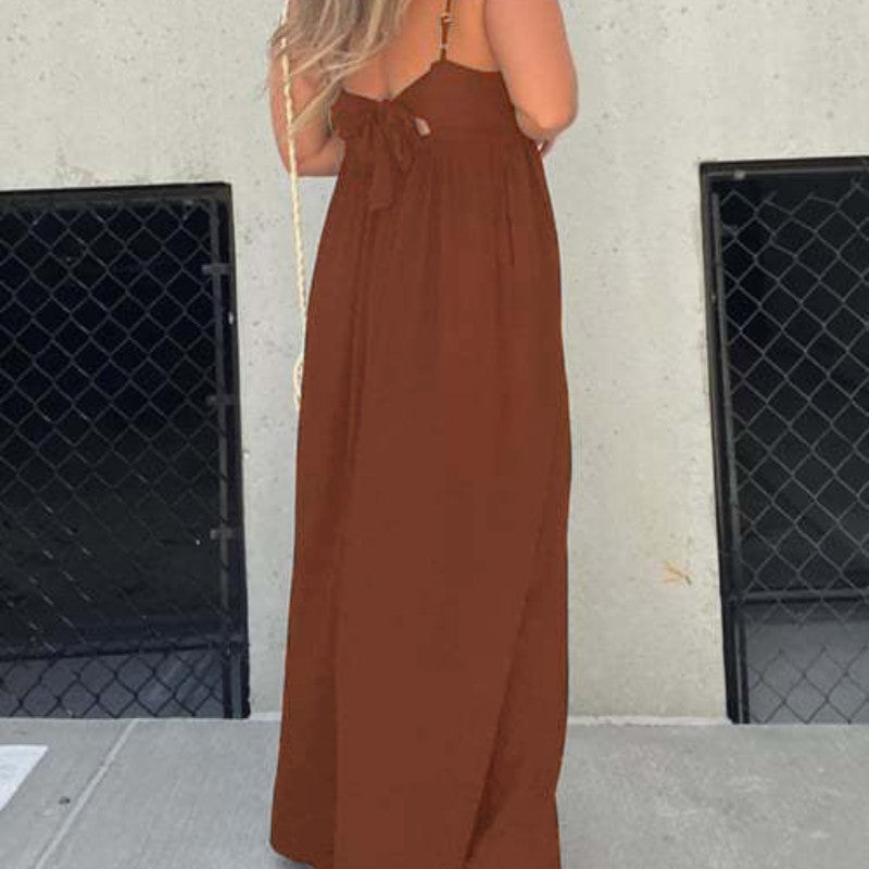 Chic Sleeveless Jumpsuit by Greta 