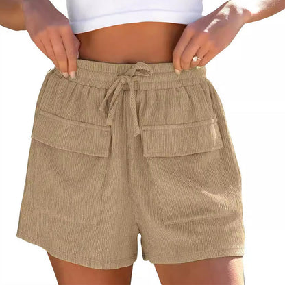 Pinterest-Inspired Greta  Summer Drawstring Shorts