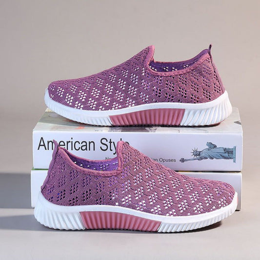 Breathable Mesh Greta  Everyday Slip-On Shoes