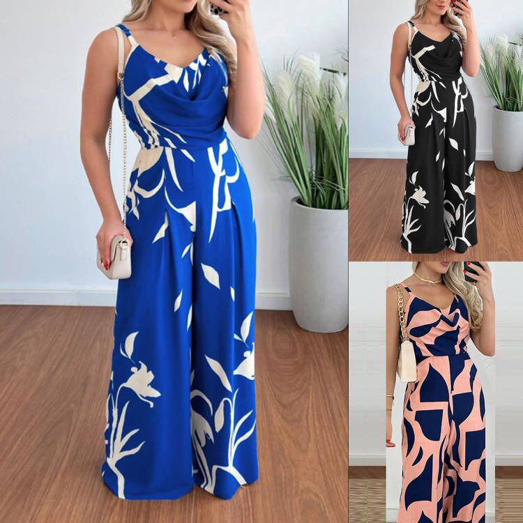 Chic Wide-Leg Jumpsuit by Greta 