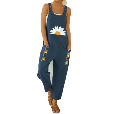 Vintage Daisy Greta  Pinterest-Inspired Jumpsuit