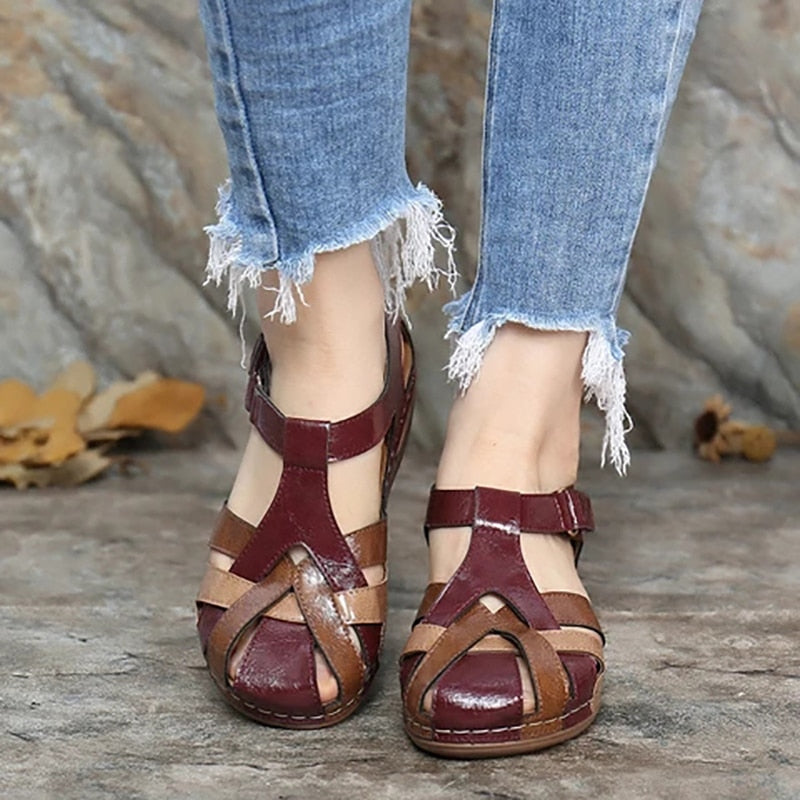 Comfort Wedge Sandals by Greta  for Everyday Wear