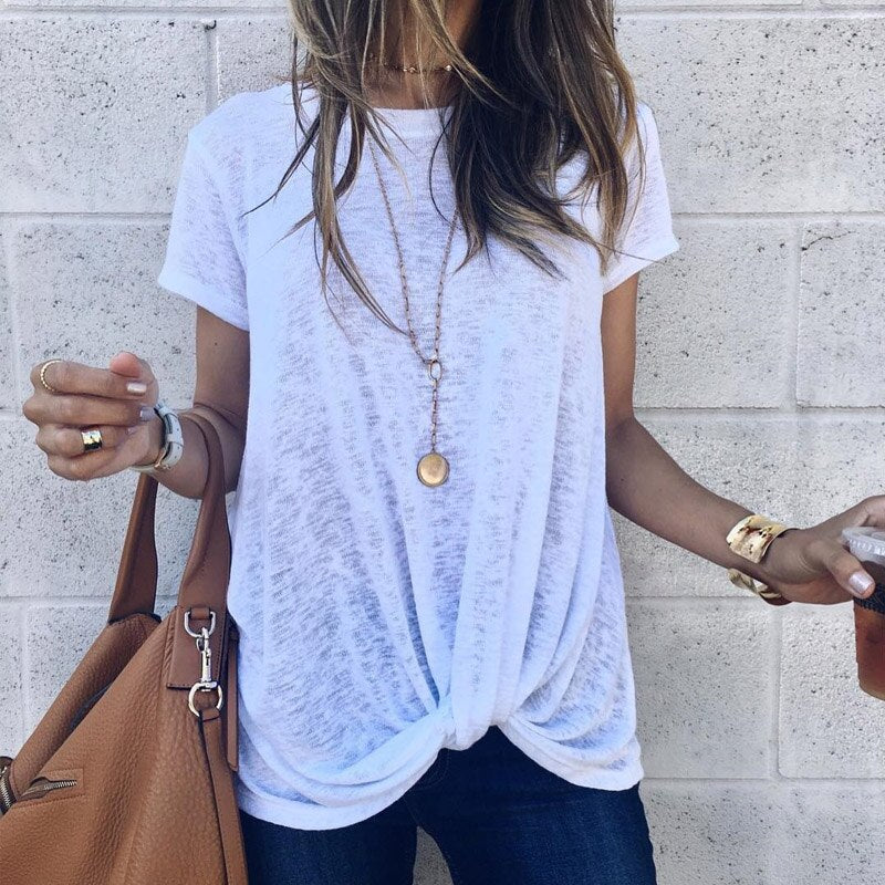 Chic Crossover Greta  Summer Blouse