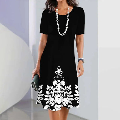 Chic Plus Size Summer Dress by Greta 