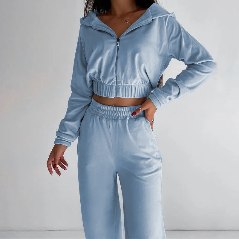 Chic Greta  Two-Piece Sweatshirt Lounge Set