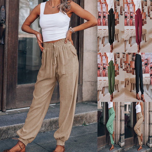Relaxed Fit Greta  Lantern Pants
