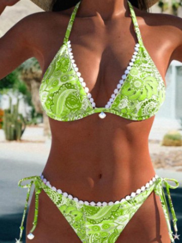 Vibrant Printed Bikini by Greta 