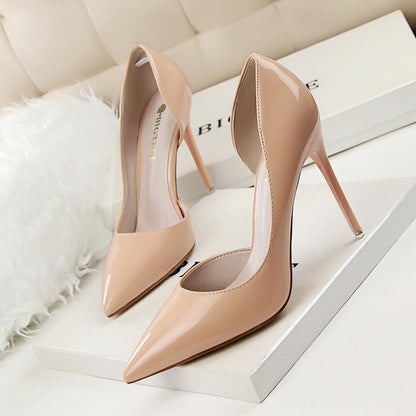 Elegant Greta  Patent Stiletto High Heels