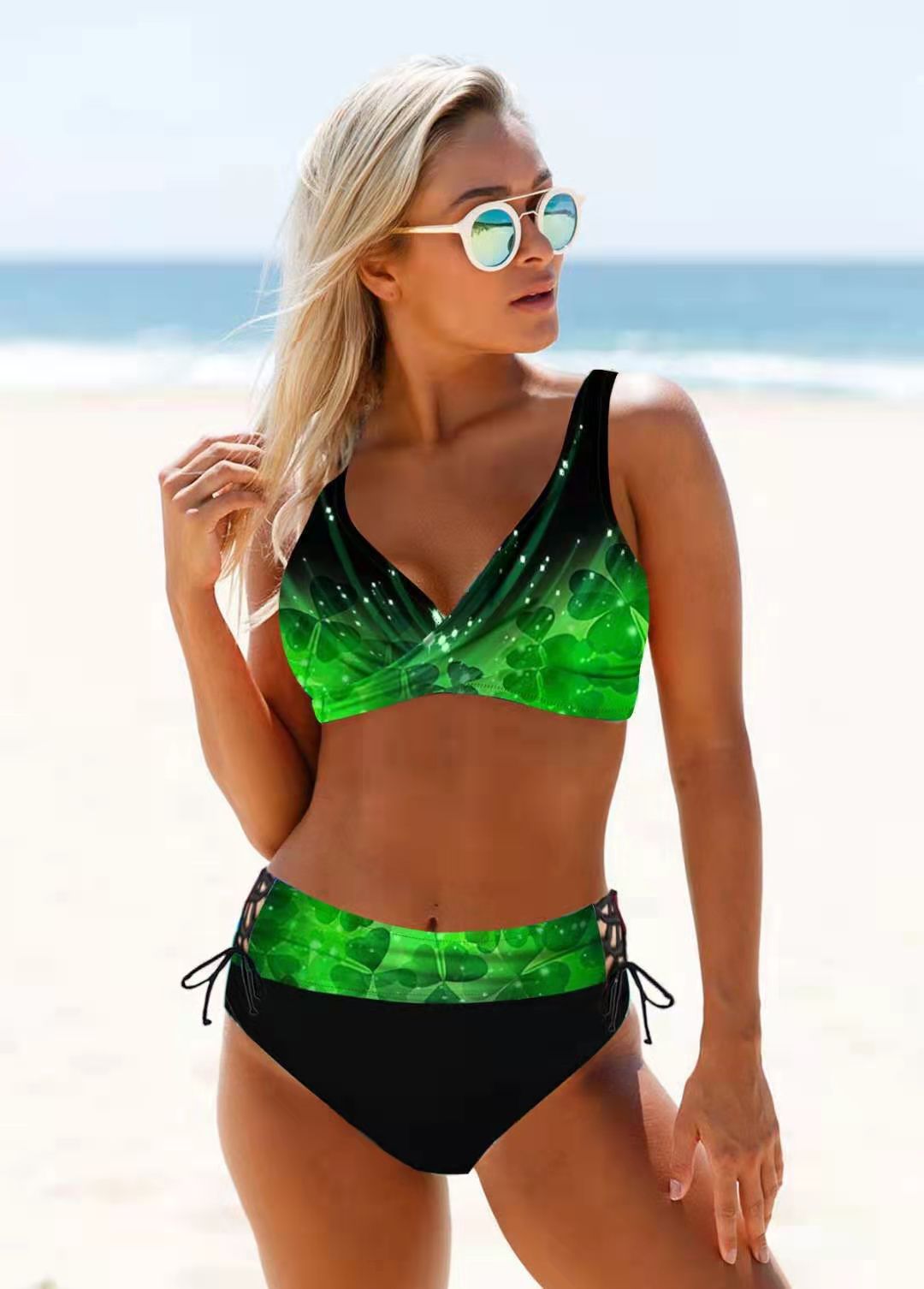 Vibrant High Waist Bikini by Greta 