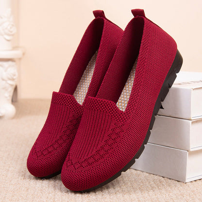 Breathable Greta  Net Cloth Slip-On Shoes