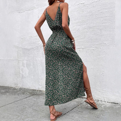 Bohemian Floral Greta  Summer Strap Dress