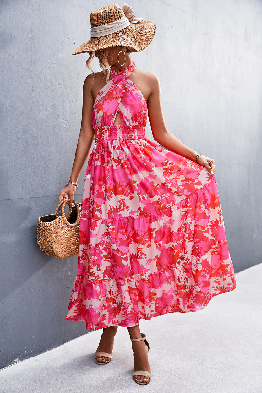Chic Halter Backless Dress by Greta 