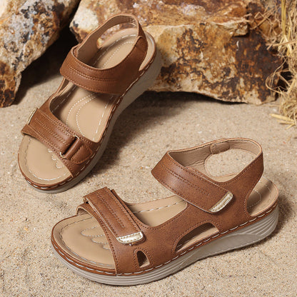 Comfort Wedge Greta  Plus Size Sandals