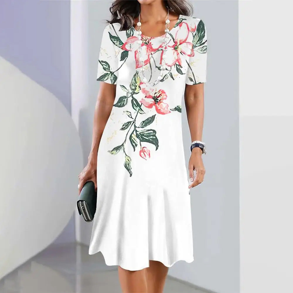 Chic Plus Size Summer Dress by Greta 