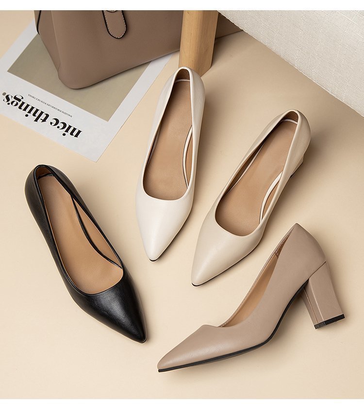 Chic Pointed High Heels by Greta 