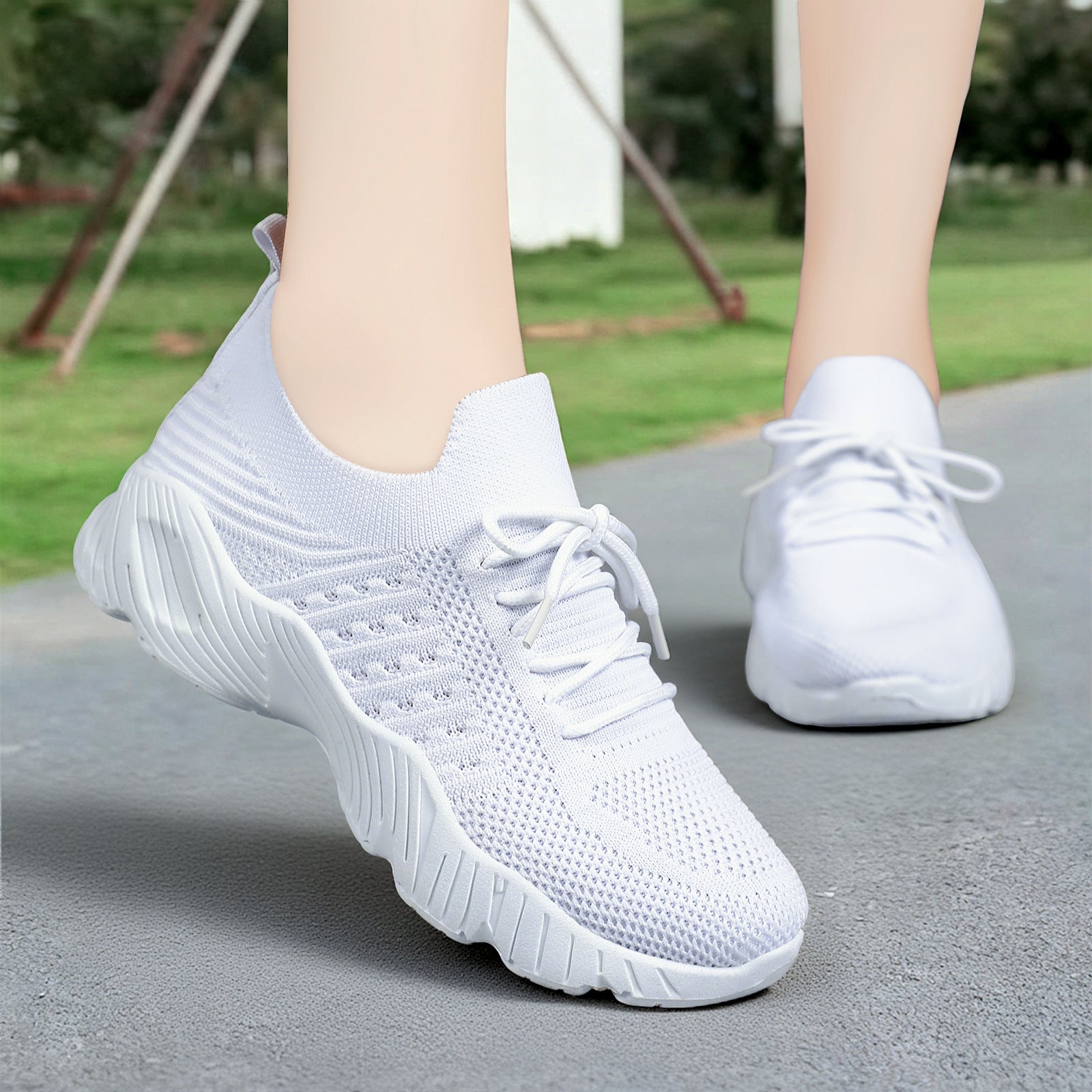 Comfort Knit Greta  Spring Sneakers