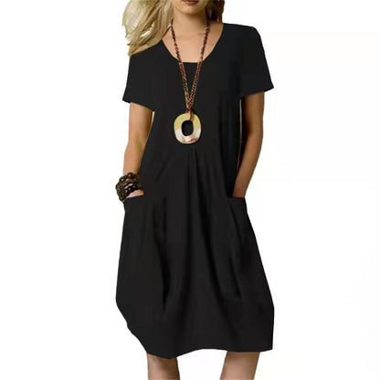 Effortless Cotton Linen Dress Greta 