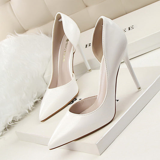 Elegant Greta  Patent Stiletto High Heels