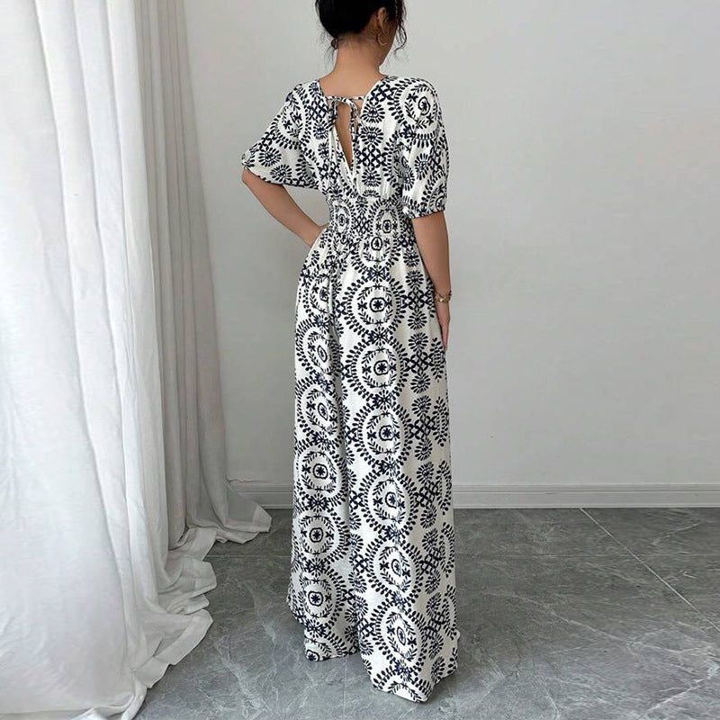 Chic Boho Print Greta  Jumpsuit
