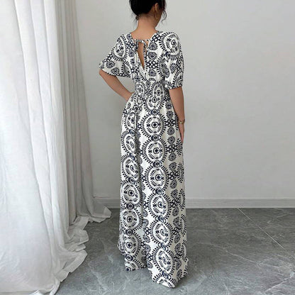 Chic Boho Print Greta  Jumpsuit