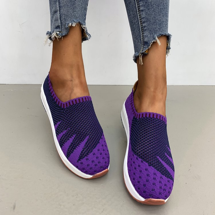 Pinterest-Inspired Greta  Wedge Sneakers