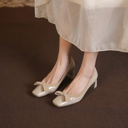 Elegant Chunky Heel Pumps Greta  Heels