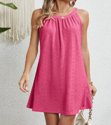 Chic Lace Sleeveless Dress Greta 