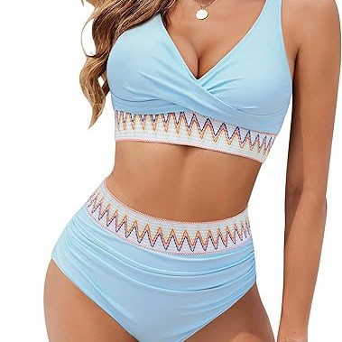 Chic High-Waist Bikini by Greta 