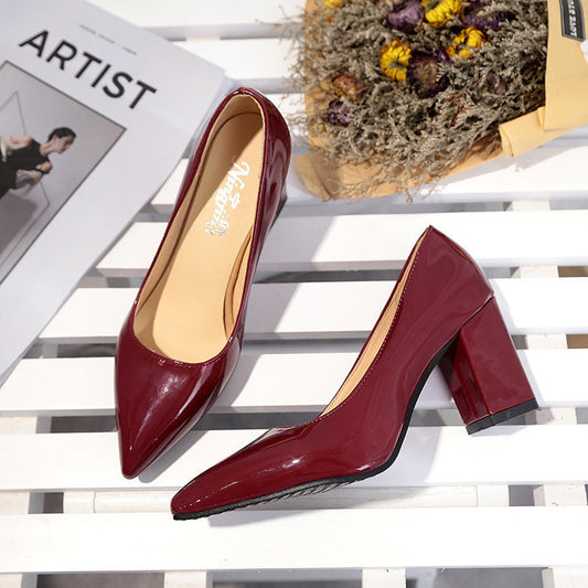 Chic Pointed Toe Heels by Greta 