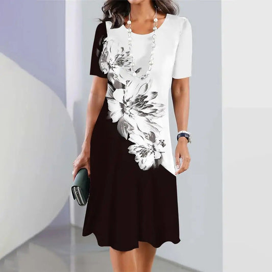 Chic Plus Size Summer Dress by Greta 