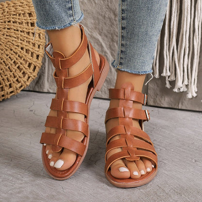 Chic Roman Greta  Hollow Sandals
