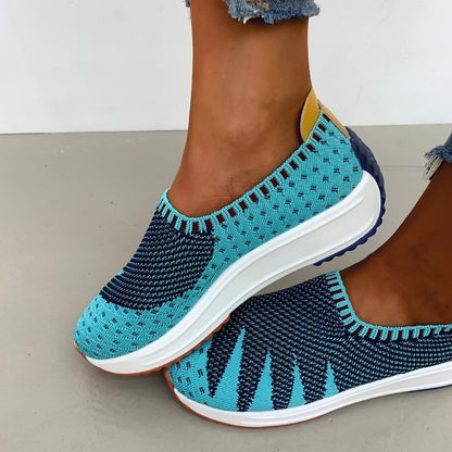 Pinterest-Inspired Greta  Wedge Sneakers