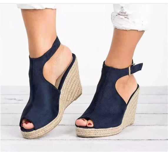 Chic Platform Wedge Sandals Greta 