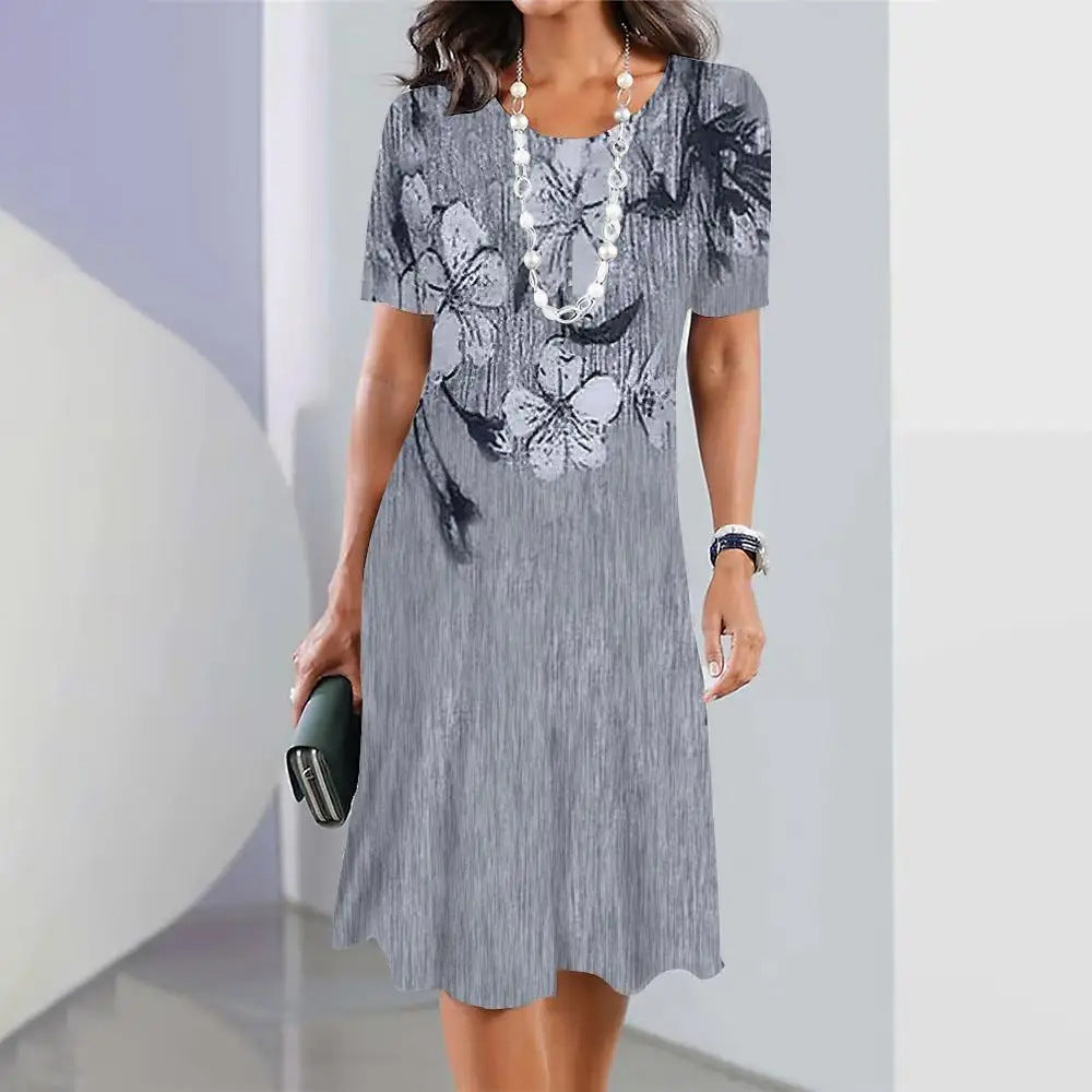Chic Plus Size Summer Dress by Greta 