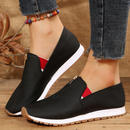 Comfort Zip Loafers by Greta 