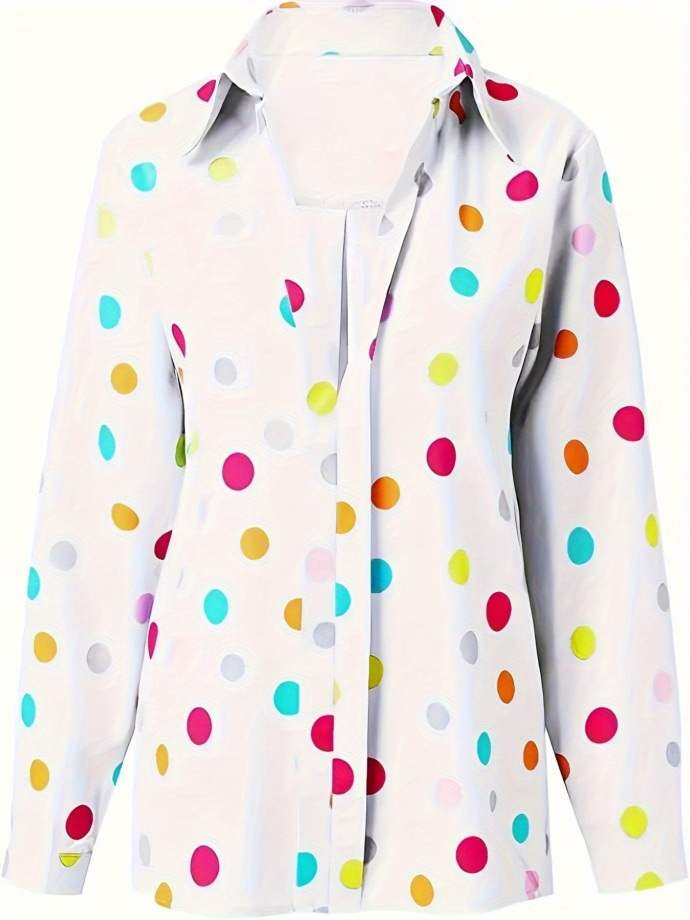 Playful Polka Dot Greta  Everyday Blouse