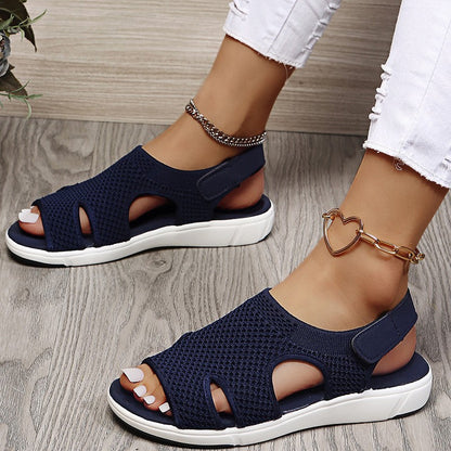 Breathable Comfort Greta  Flat Sandals