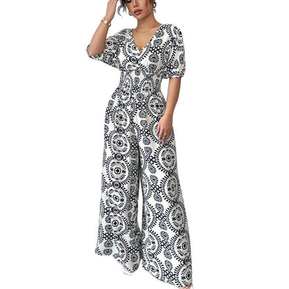 Chic Boho Print Greta  Jumpsuit